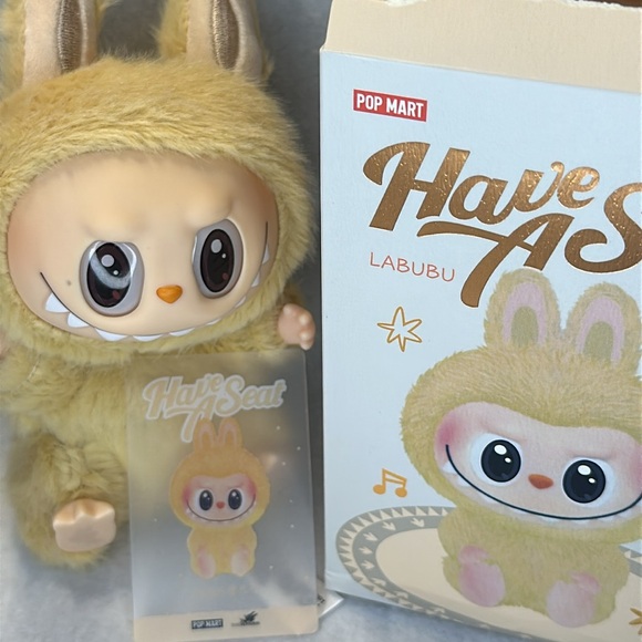 SOLD OUT NEW IN BOX PopMart brand Have a seat collection “baba” - Picture 5 of 8